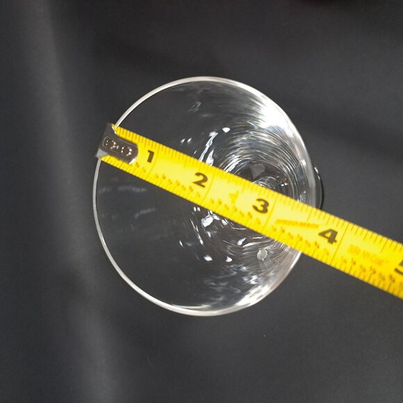 Romance Rose by Fine Arts Rose Floral Etched Stemmed Water Goblet Glass Iced Tea - Picture 4 of 11